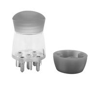 Aoresac Aplicador de Aceite para el Cabello, Aplicador de Cuero Cabelludo con Bola Rodillo, Peine Bola Rodillo para Estimular la Circulación, Entrega Líquido Limpia y (Transparente)