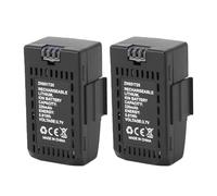 Aoresac Batería de Helicóptero RC Batería de Reemplazo Helicóptero RC Control Remoto 3.7V 220mAh Carga 40 Minutos 8 a 10 Min Vuelo con Protec (2 Piezas)