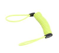 Aoresac Cable recordatorio de bloqueo de disco para motocicleta, color | Cable de resorte de aleación de PVC, se adapta al manillar de freno, scooter, ATV, correa de seguridad de bicicleta