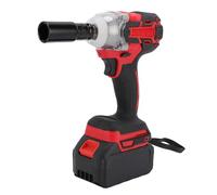 Aoresac Herramienta con de Goma Juego de Llaves Impacto Eléctricas 21 V con 2 Paquetes Baterías para Completar Eficientemente Trabajos Perforación y Proyectos Construcción (Enchufe europeo de 100 a