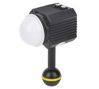 Aoresac Luz de video LED subacuática impermeable de 60 m, 7500 K, 2000 lm, para fotografía de buceo