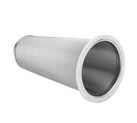 Aoresac Malla Cónica de Filtro de café de Acero Inoxidable Reutilizable con Círculo de Sellado, Infusor de café Versátil para Bebidas de Frutas, a Prueba de ácidos y álcalis, Ligero y (8 * 15cm)