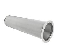 Aoresac Malla Cónica de Filtro de café de Acero Inoxidable Reutilizable con Círculo de Sellado, Infusor de café Versátil para Bebidas de Frutas, a Prueba de ácidos y álcalis, Ligero y (Diámetro* 21cm)