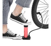 Aoresac Mini inflador de aire portátil de aluminio para motocicleta Ycle, bicicleta eléctrica, pelotas deportivas de carretera, diseño compacto, fácil de llevar, kit de herramientas de reparación al