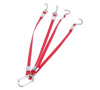 Aoresac Modelo de Grúa a Escala 1 50 Accesorio Gancho de Cadena Gancho Correa Aparejo Cadena Elevación Pantalla Escena Alta Simulación Flexible con (10CM)