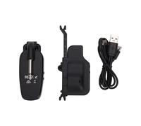 Aoresac Pastilla de Guitarra Acústica Guitarra Folk Micrófono Inalámbrico Acústica Pastilla Inalámbrica Inalámbrico UHF 50 M 10 Canales Sin Tala