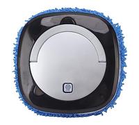 Aoresac Robot Compacto de Trapeador, Simulación del Piso de Limpieza Manual, Motor Que Se Ejecuta a Alta Velocidad, Limpiaparabrisas Giratorio Externo a Alta Velocidad, Se Adapta a una (Plata)