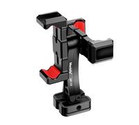 Aoresac Soporte para Teléfono Soporte para Trípode Clamp/Holder Metálico Teléfono Rotación de 360° Aleación de Aluminio Escenas aplicables: Plataforma Dual Transmisión en Vivo y Vlogging