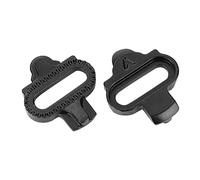 Aoresac Tacos para pedales de bicicleta de montaña, placas de bloqueo de acero Wellgo M094 823, clips de zapatos autobloqueantes con pernos y espaciadores para rendimiento en ciclismo
