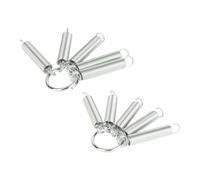 Aoresac Tensor de cadena de neumático de tractor, acero inoxidable, 2 piezas de 23 cm, tensor de cadena de alta precisión para soplador de nieve, compacto y resistente, fácil de almacenar y