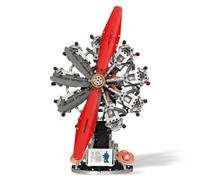 AoreSpty Kit Modelo Motor Radial de 9 Cilindros, 1100 Piezas y Hélice | Modelo radial eléctrico de nueve cilindros con pistones móviles, hélice y dos velocidades para observar su mecánica.