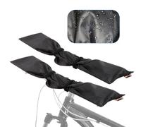 Aoreun 2Pcs Funda Protectora para Manillar de Bicicleta, Protección Contra la Humedad, Polvo y Suciedad, Protección Contra la Lluvia, protección de transporte, instalación Universal