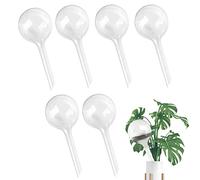 Aoreun 6 Piezas Globos de Riego, Dispositivo de Riego Plástica automático para Plantas, PVC Dispositivo de Riego por Goteo de Agua para Jardín Maceta Interiores y Exteriores Vacaciones