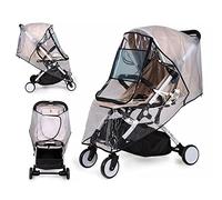 Aoreun Burbuja De Lluvia Protector, Protector Lluvia Universal Silla de Paseo, Impermeable a prueba de polvo Transparente Protector de Lluvia para Silla de Paseo,sin Sustancias Nocivas Para Cochecitos