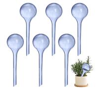 Aoreun Globos de Riego, 6 Piezas Set Autorriego para Macetas 27.5 * 8cm Bolas de Riego Automáticas Bolas de riego para Plantas para Regar Plantas Jardín Interior (Azul)