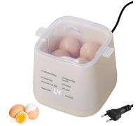 Aoreun Hervidor para huevos eléctrico, capacidad para 4-6 huevos, Cuece huevos cocedor de huevos, Hervidor de huevos para Huevos duros huevos mollet y pasados por agua