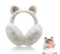 Aoreun Orejeras de Invierno, Orejeras con Oreja de Gato - Suaves y Cómodas para Niñas - Calentadores de Oreja de Felpa para Actividades al Aire Libre en Invierno