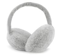 Aoreun Orejeras, orejeras frio, Plegable Tamaño Ajustable orejeras, Suave y confortable Earmuff de invierno resistentes al viento y cálidas, Earmuff Hombres Mujeres, para Deportes Exterior (Blanco)
