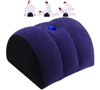Aorgasms Almohada de Posición Sexo Consolador Montura - Juguete Sexual para Parejas Almohada Sexo Inflable Juegos Sexo para Adultos Cojín Posición Punto G Muebles Sexuales para Parejas Mujeres(Azul)