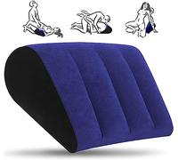 Aorgasms Almohada Sexo Hinchable Almohada Cuñas - Almohada Lumbar Juguete Sexual para Parejas Almohada para Posiciones Sexuales, Eróticas Cuña Cojín Juego Sexual Mobiliario Sexo para Parejas (Azul)