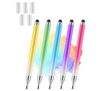 AORHOFJ 5 lápices capacitivos para Pantallas táctiles, lápiz Capacitivo para, Compatible con Todas Las Pantallas táctiles,lápiz Tablet,Lapiz para Tablet Android,Stylus Pen,lápiz Tablet Universal