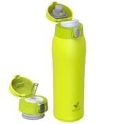 AORIN Botella Agua Acero Inoxidable 18/8, 750ml Botella Agua Niños, Botella Termica Anti-Fugas, Botella Gimnasio,Fácil de Abrir, Termo sin BPA para Deportes, Exterior, Viajes y Escuela