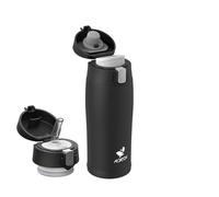 AORIN Botella Agua Acero Inoxidable 18/8, 350ml Botella Agua Niños, Botella Termica Anti-Fugas, Botella Gimnasio,Fácil de Abrir, Termo sin BPA para Deportes, Exterior, Viajes y Escuela