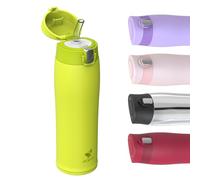 AORIN Botella Agua Acero Inoxidable, 500ml Botella Termica Sin BPA, Botella Agua Niños, Cantimplora Termica a Prueba de Fugas,Vacío de Doble Pared, para Deporte, Viaje, Yoga, Oficina