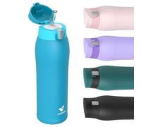 AORIN Botella Agua Acero Inoxidable, 750ml Botella Termica Sin BPA, Botella Agua Niños, Cantimplora Termica a Prueba de Fugas,Vacío de Doble Pared, para Deporte, Viaje, Yoga, Oficina