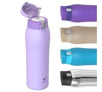 AORIN Botella Agua Acero Inoxidable, 750ml Botella Termica Sin BPA, Botella Agua Niños, Cantimplora Termica a Prueba de Fugas,Vacío de Doble Pared, para Deporte, Viaje, Yoga, Oficina