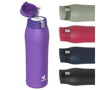 AORIN Botella Agua Acero Inoxidable, 750ml Botella Termica Sin BPA, Botella Agua Niños, Cantimplora Termica a Prueba de Fugas,Vacío de Doble Pared, para Deporte, Viaje, Yoga, Oficina