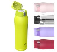 AORIN Botella Agua Acero Inoxidable, 750ml Botella Termica Sin BPA, Botella Agua Niños, Cantimplora Termica a Prueba de Fugas,Vacío de Doble Pared, para Deporte, Viaje, Yoga, Oficina