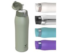 AORIN Botella Agua Acero Inoxidable, 750ml Botella Termica Sin BPA, Botella Agua Niños, Cantimplora Termica a Prueba de Fugas,Vacío de Doble Pared, para Deporte, Viaje, Yoga, Oficina