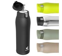 AORIN Botella Agua Acero Inoxidable, 750ml Botella Termica Sin BPA, Botella Agua Niños, Cantimplora Termica a Prueba de Fugas,Vacío de Doble Pared, para Deporte, Viaje, Yoga, Oficina