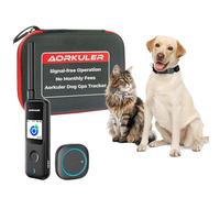 Aorkuler Rastreador GPS para perros al aire libre para zonas sin señal, localizador de mascotas al aire libre, seguimiento en tiempo real para senderismo, caminar, camping, funciona en áreas remotas