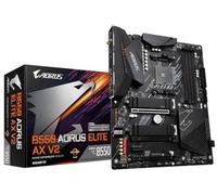 AORUS Elite Gigabyte B550 Board AX V2 AMD Ryzen 5000/B550/ATX/True 12+2 Fases Digital VRM/PCIe4.0/DDR4/USB3.2 Gen 1/Realtek ALC1200/Intel WiFi 6/2xM.2 Thermal Guard/2.5 GbE LAN/HDMI. DP