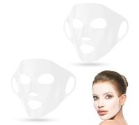 AORVYUI 2 Mascarillas de silicona para evitar la evaporación, mascarillas de silicona, mascarillas reutilizables, porta mascarillas de silicona, cubre mascarillas.