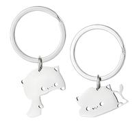 AORVYUI Llavero de gato para parejas enamoradas, regalo romántico para él/ella en San Valentín, regalo de cumpleaños para novio/novia