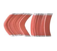 Aorwh 72 Unids/Lote C+CC Super Fuerte Duo Tac Cabello Doble Adhesivo Cinta Fija ExtensióN de Peluca Accesorio de PeluquíN de Encaje Tiras Invisibles