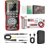 AOS03 - Osciloscopio digital 3 en 1, osciloscopio doble, velocidad de 280 ms, forma de onda de PC, 50 MHz, ancho de banda, almacenamiento de datos, osciloscopios duales