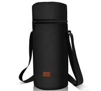 Aosbos Bolsa Isotérmica Grande para Botellas de Vino y Champán, 1,5L Portátil Bolsa de Agua con Correa para Senderismo Viajes Camping Fiesta