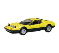 Aoshima Bunka Kyozai (AOSHIMA) Raku-Plastic Snap Kit No. 26-YW Ferrari 512 BB (amarillo), escala 1/32, modelo de plástico codificado por colores