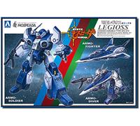 Aoshima Bunka Kyozai Genesis Climber Mospeada Variable Regiosu Mediator 1/48 Escale Plástico Model