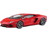 Aoshima Lamborghini Aventador S (Rojo Perla) Kit de Modelo a Escala 1:32