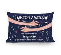 Aosumin Este es un Abrazo Solo para ti para Cuando estemos Separados Fundas de Almohada Regalo de Mejor Amiga para Mujeres Regalo de cumpleaños para Mujeres Niñas Regalo de Amistad BFF