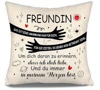 Aosumin Mi novia es un abrazo solo para ti para recordarte que te quiero, funda de almohada para novia de amigos, regalo de cumpleaños (novia-a)