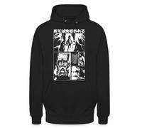 AOT Historia Unisex Sudadera con capucha | Intensa ilustración de anime con personajes dramáticos y texto inmersivo.