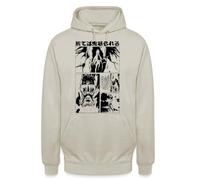 AOT Historia Unisex Sudadera con capucha | Intensa ilustración de anime con personajes dramáticos y texto inmersivo.