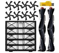 aoteng Piezas de repuesto para robot aspirador Neato Botvac D4 D8 D10 D7 D9 D6 D80 D5 D85 D75 D3 Kit de accesorios para aspiradora robot 15 paquetes 2 cepillos principales, 5 filtros, 8 cepillos