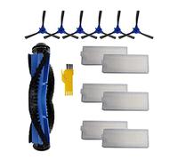 aotengou Kit de Accesorios de Repuesto para Robot Aspirador Cecotec Conga 2290 Ultra & Titanium 13 Paquetes 1 Cepillo Principal & 6 Filtros & 6 Cepillos laterales